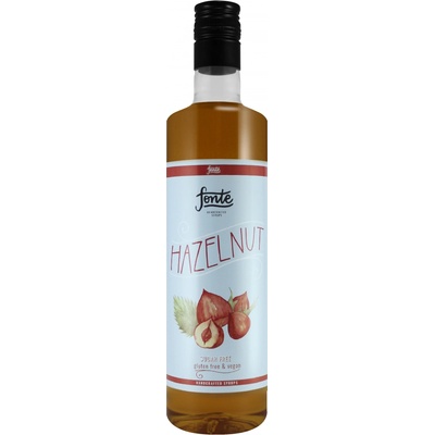 Fonte sirup Lískový oříšek - Bez cukru 0,75 l