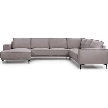 Scandic Сив ъглов диван (ляв ъгъл/"U") Copenhagen - Scandic (14211SN GUSTO 14)