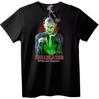 NOONEBRAND Тениска Hellblazer - 2XL, Black
