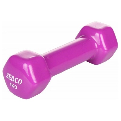 Sedco DB302 Vinylová jednoruční činka, 1 kg