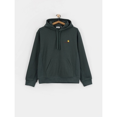 Carhartt WIP American Script HD kale green