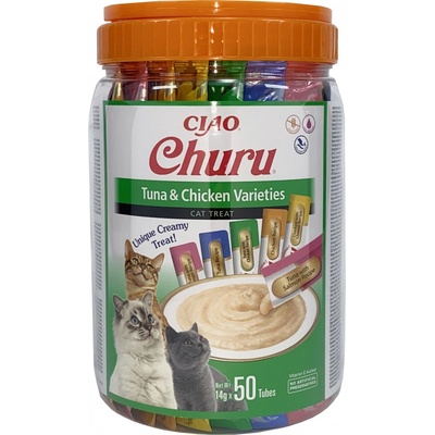 Churu Cat Diet Purée Tuna & Chicken 50 x 14 g – Hledejceny.cz