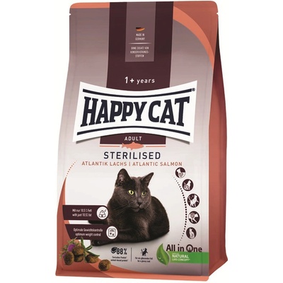 Happy Cat Supreme ADULT Sterilised Atlantik-Lachs 1,3 kg
