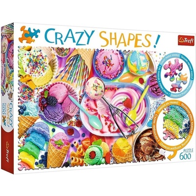 TREFL Crazy Shapes Sladké sny 600 dílků