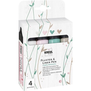 Kreul Puffy Комплект химикалки Chalky Moments 4 бр (49831)