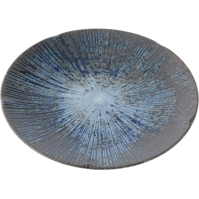 MIJ Předkrmový talíř ICE DUSK 22 cm modrá keramika