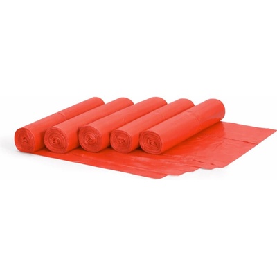 B2B Partner Pytle na odpad 240l LDPE 80µm 15 x 5 ks červený