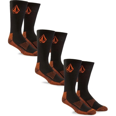 Volcom Volcom Workwear Sock 3Pk black 3 ks