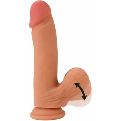 Hidden Desire Inferno Realistic Swinging Balls Dildo 19 cm
