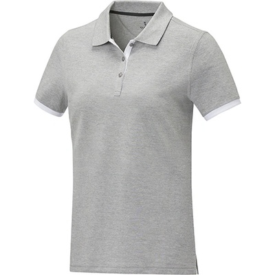Elevate Dámske polo tričko EL38111 Heather Grey