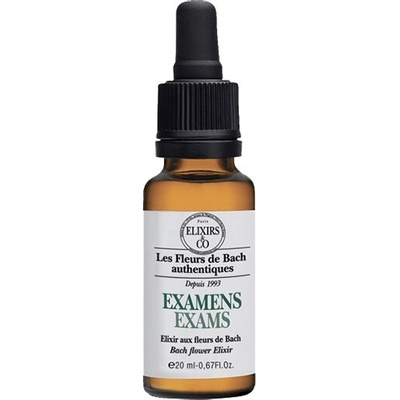 Elixirs & Co. BIO Bachove kvetové esencie Skúšky 20 ml