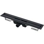 Alcadrain - Душ канал 95 см, с ръб за перфорирана решетка, матово черно APZ1BLACK-950 (APZ1BLACK-950)