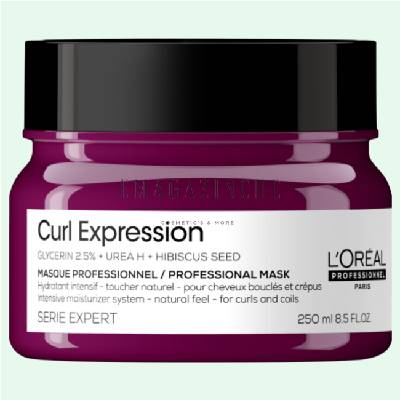 L'Oreal Professionnel Интензивна хидратираща маска за къдрава коса 250 мл. Serie Expert Curl Expression Intensive Moisturizer Mask (093474637069247)