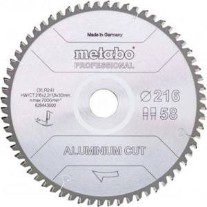 Metabo - Режещ диск за алуминий 216x30 мм 628443000 (628443000)