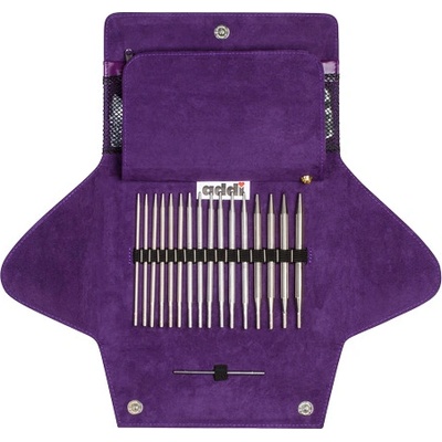 ADDI AddiClick Woolly Hugs set kruhových vymeniteľných ihlíc a háčikov
