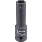 Fortum машинна (ударна) муфа 1/2", 11 mm, L 78 mm, почернена, FORTUM