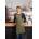 Karlowsky Предна престилка Urban Look Moss green подходяща за готвачи, сервитьори, баристи (LS38-79)