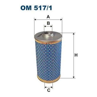 Olejový filter FILTRON OM 517/1