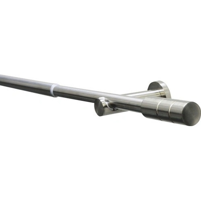 Gardinia Súprava záclonová roztiahnuteľná KRETA 19/16 mm, 190 - 340 cm ušľachtilá oceľ , 190 - 340 cm