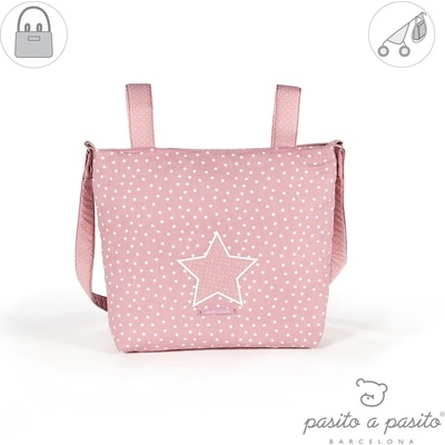 Pasito a pasito Small Changing Bag Vintage růžová