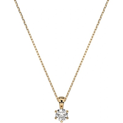 Cara Diamanti Дамско колие от жълто злато с диамант Cara Diamanti K104-10004Y (K104-10004Y)