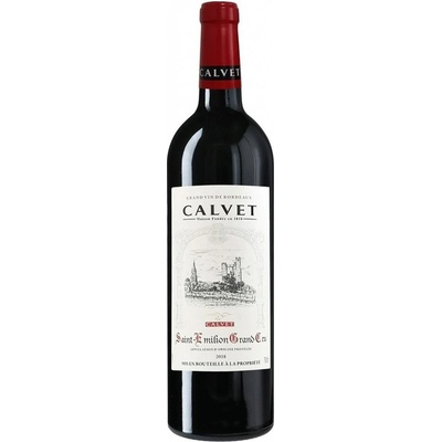 Calvet Saint Emilion Grand Cru 2018 14% 0,75 l (holá láhev)
