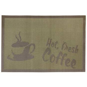 Image 1 of Chef`n CN-Подложка за хранене Hot Fresh Coffee 45x30cm ЗЕЛЕНА (0193656) (0193656)