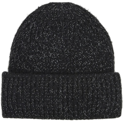 Dětská zimní čepice COLOR KIDS-Beanie W. Wool & Reflex-1919-Phantom Černá