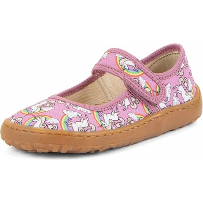 Froddo dívčí plátěné barefoot baleríny canvas baletty white/pink – Hledejceny.cz