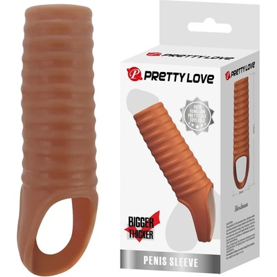 Пенис удебелител с вълнообразен релеф - Pretty Love Hartman Flesh (DEBRA01869)