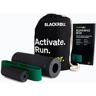 BLACKROLL Масажен комплект BLACKROLL Running Box black