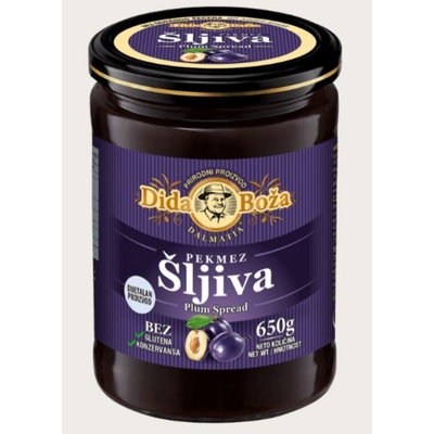 Dida boža Švestkový džem 650 g