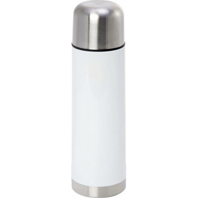 AveTech Termoska s bílou tiskovou plochou a kovovým víčkem 750 ml