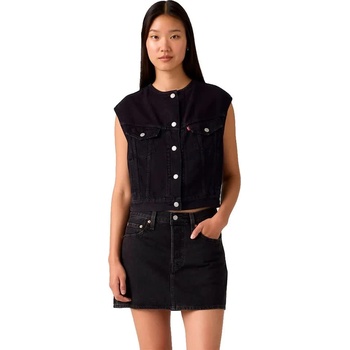 Levi's Елек Levi´s ® Collarle Shrunken 90S waistcoat - Black (None Your Business Stone)
