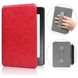 Stradour Leather Handle Kindle Paperwhite 6/ Colorsoft/ Signature Edition case - Red
