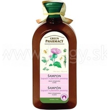 Green Pharmacy Hair Care Greater Burdock šampón proti padaniu vlasov Parabens Artificial Colouring SLS SLES Free 350 ml