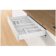 HETTICH Orga Tray 440 příborník, hloubka 370-440mm, šířka 500mm, bílá