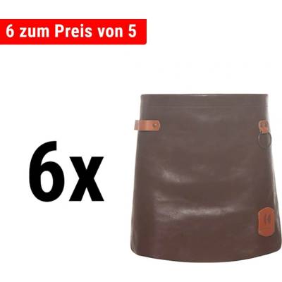 G.Gastro 6 ks Karlowsky Zástěra do pasu kožená mokka D9785787