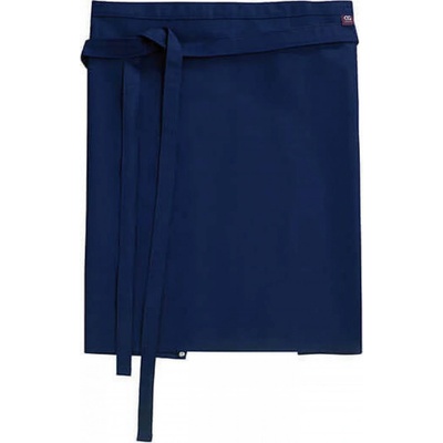 CG Workwear Gastro zástěra Roma odolná proti pomačkání modrá námořní CGW123