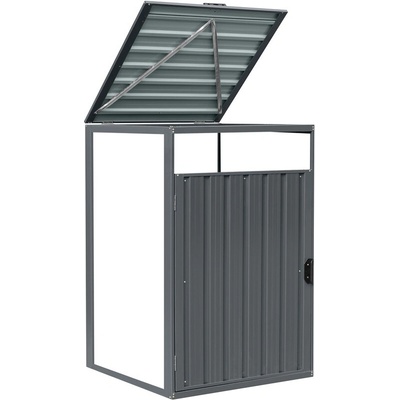 CoverTech Rozšírenie skrine so stojanom pre 1 120 l alebo 240 l nádobu Alabama antracit