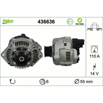 generátor VALEO 436636