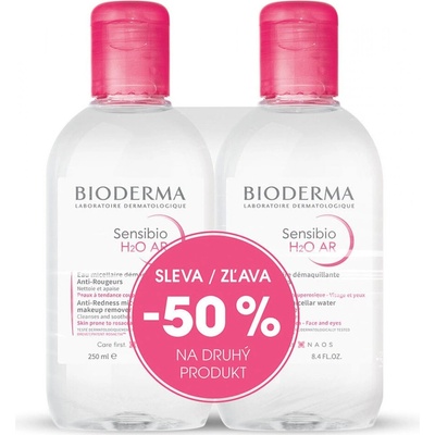 Bioderma Sensibio H2O AR 2 x 250 ml dárková sada