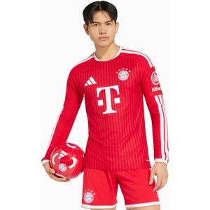 ADIDAS Тениска с дълги ръкави adidas FC Bayern 26/27 Домакински екип Authentic (Червен) - KE8584 - bgsport