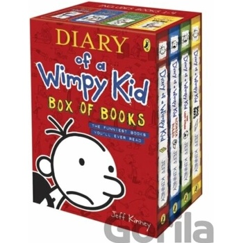 Diary of a Wimpy Kid Box of Books Jeff Kinney