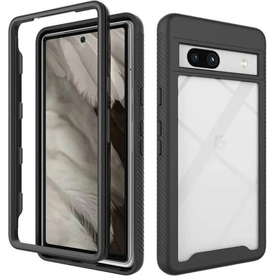 Tech-Protect Цялостен Калъф за Google Pixel 7A, Tech-Protect Defense 360 Pro Case, Черен (0765105282781)