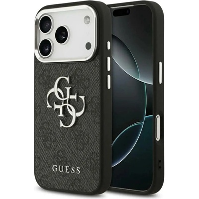 GUESS Калъф Guess 4G Big 4G Classic Logo за iPhone 17 Pro Max - черен (3666339517786)