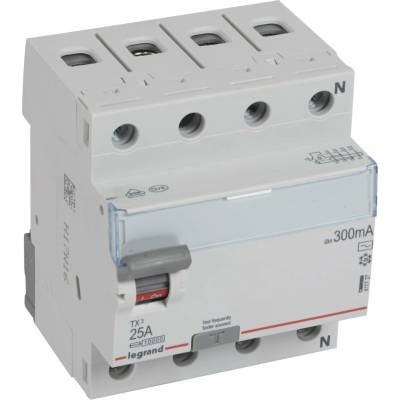 Legrand 25A/300mA/4p/AC 411727