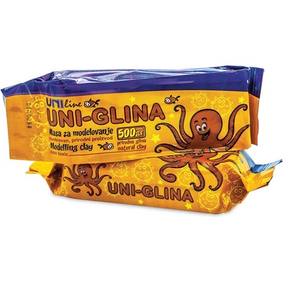 UNIVERZAL Глина за моделиране Octopus, 250g, бяла (24903-А)