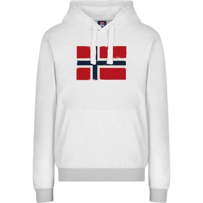 NORWAY COTTON FLEECE Pánska mikina 129443 Off White