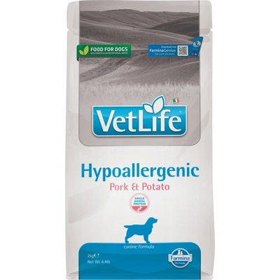 Vet Life Natural DOG Hypo Pork & Potato 2 kg
